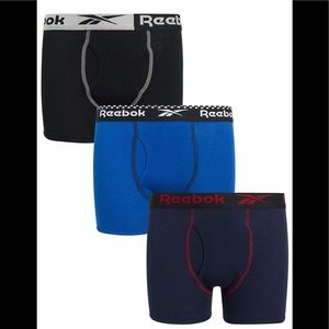 Reebok Boys Boxer Briefs 3 Pack